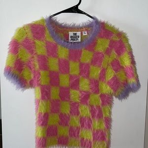 The Ragged Priest knit shirt. Multicolored size S